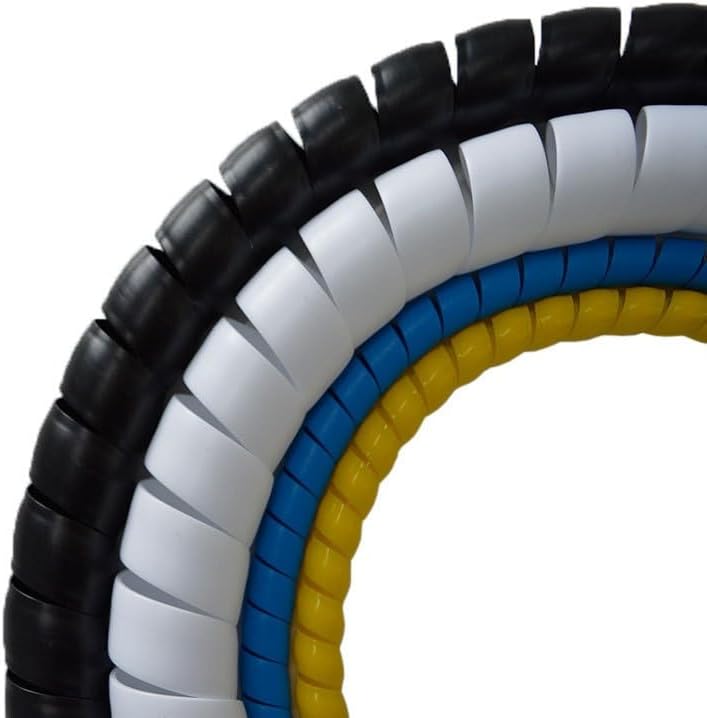 ケーブル整理スリーブ スパイラルケーブル巻き, スパイラルケーブルラッププロテクター 2メートル 8mm/10mm/12mm マルチ