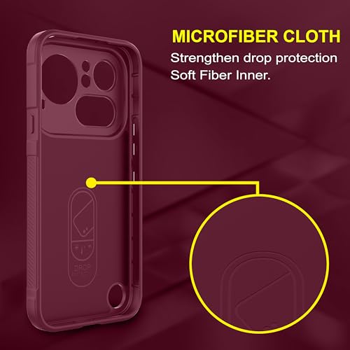 Image of Zapcase Back Case Cover for Nothing Phone (4a) Pro | Compatible for Nothing Phone (4a) Pro Back Cover | Liquid Silicon Magic Case with Camera Protection | Plum