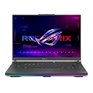 ASUS ROG Strix G16 (2024) Gaming Laptop, 16” 16:10 FHD+ 165Hz, GeForce RTX 4060, Intel Core i7-13650HX, 16GB DDR5, 1TB PCIe SSD, Wi-Fi 6E, Windows 11, G614JV-AS71-CA