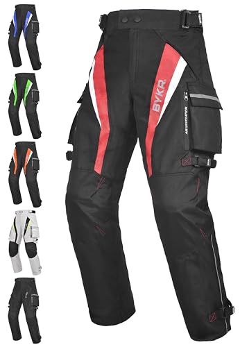 Motorcycle Pants for Men and Women Armored Cordura Overpants Enduro ATV Dual Sports Motocross Cargo Work Touring