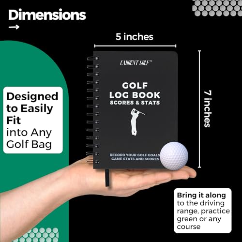 Carnet de notes de golf à spirale le cadeau idéal pour passionné de golf - 4
