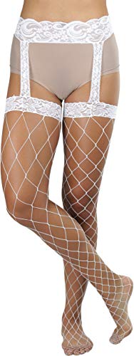 Image of ToBeInStyle Women's Attached Garter Belt Suspender Nylon Stocking Pantyhose