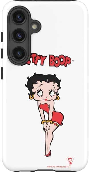 Skinit Impact Phone Case Compatible with Galaxy S24 - Officially Licensed Betty Boop Stockings Design
