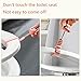 Toilet Lid Lifter, Silicone Toilet Cover/Seat Lifter Handle Seat Cover Lifter Toilet Seat Holder Lift Tools Bathroom Accessories for Home, Office, Hotel, More Sanitary Lifestyle 2 Pcs