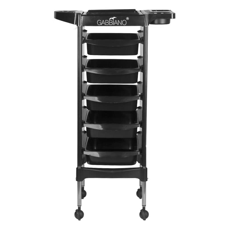 ACTIVESHOP Gabbiano fx11-5 Chariot de coiffure noir