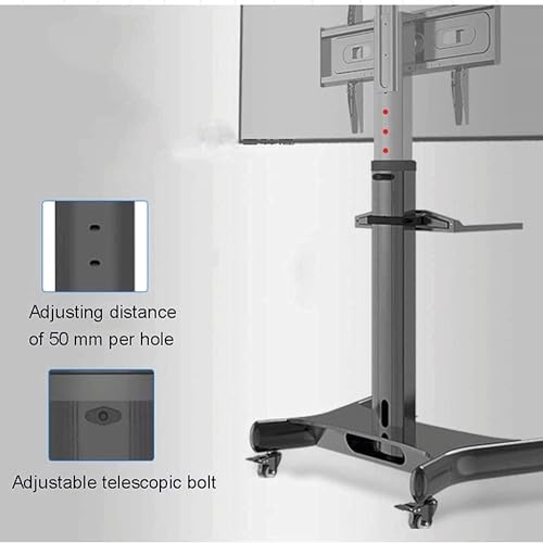 Soporte móvil para TV con ruedas miniatura 2
