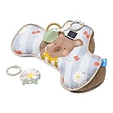 Tummy Time Babykissen Bär – Bauchmuskelkissen mit 2 abnehmbaren Spielzeugen – Entwicklung der...