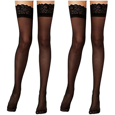 Lidogirl Lace Top Thigh High Stockings Cover