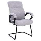 SixBros. Chaise de réunion de conférence Gris HLC-0311-3/7326