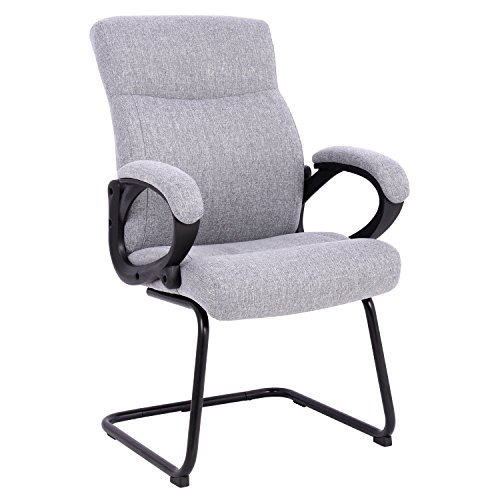 SixBros. Chaise de réunion de conférence Gris HLC-0311-3/7326