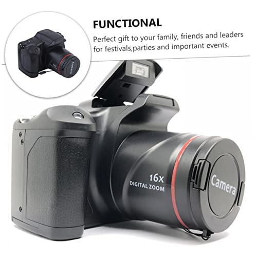 Uonlytech Câmera Câmera De Vídeo Profissional Filmadora Digital Fotografica Telefoto De Definição Ba