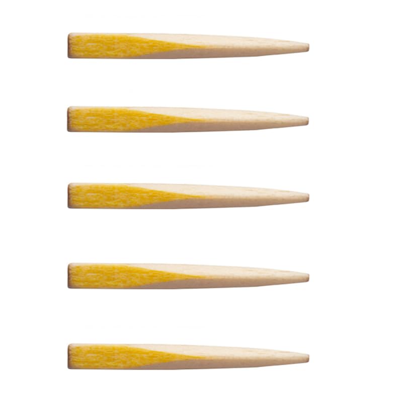 100/Bx Dental Wedges Color-Coded Wood for Easier Tooth Separation & Access Interproximal Spaces Professional Dental Wedge (Assorted)