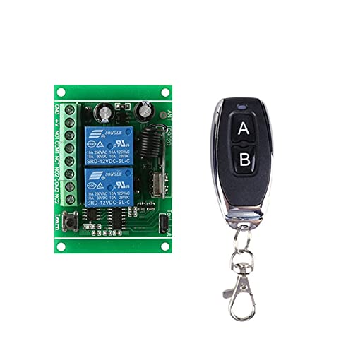 Solución de control a distancia con módulo RF y actuador lineal DC 12V para motores 3