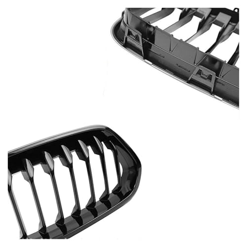 Grilles calandre BMW X2 F39 pour remplacer une calandre ternie par du noir brillant - 5