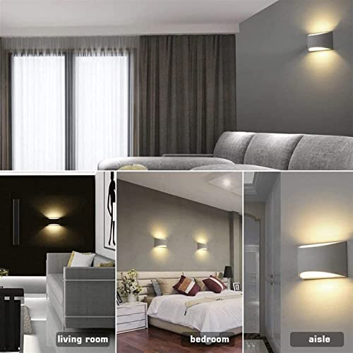 Matériau acrylique Light mural AMUCK 12W avec LED haute diffusion blanc chaud