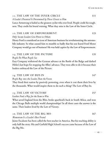 The 21 Irrefutable Laws of Leadership Workbook: Revised & Updated - Image 5