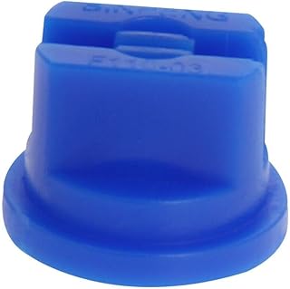 Boquillas de pulverización de ventilador plano preciso, 110 grados, 6 colores, ideal para nebulización de plantas (azul)