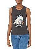 Nickelodeon Last Airbender Avatar Gang Women's Muscle Tank, Charcoal, Small