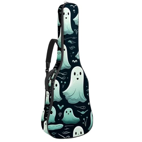 Sac de transport pour guitare acoustique design élégant imprimé