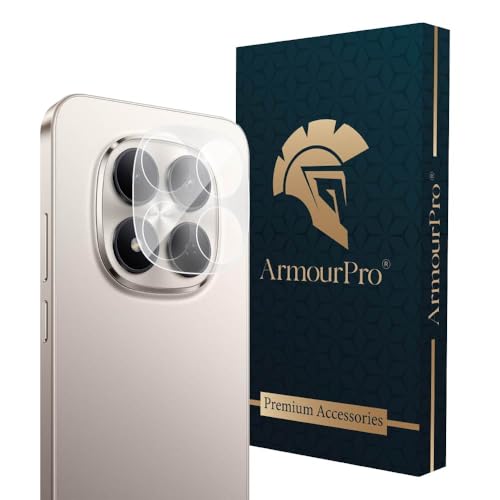 Image of ArmourPro Premium Camera Lens Protection Compatible with Redmi Note 15 Pro (6.83 Inches) With Edge to Edge Full Camera Coverage | Transparent, Pack of 1