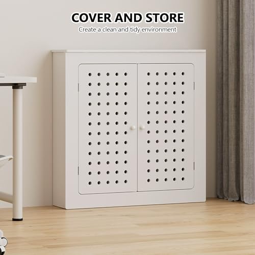 Cache-radiateur avec 2 portes pour une décoration de la maison cocooning