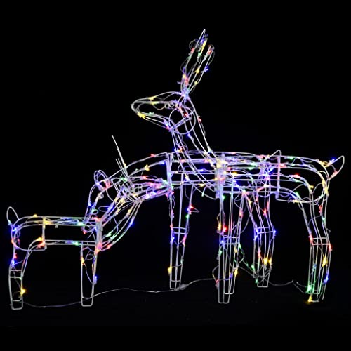 Éclairage de Noël multicolore étanche pour intérieur et extérieur - 4