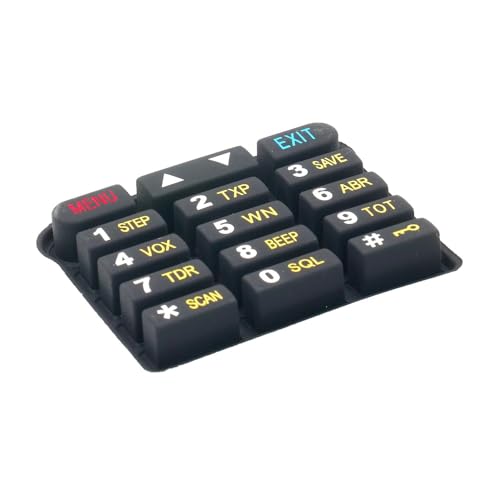 Teclados de goma para renovación de radios Baofeng UV-9RPLUS de dos vías 2