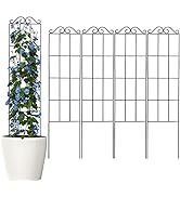 Metal Garden Trellis For Climbing Plants - Pack Of 4 | Ubuy