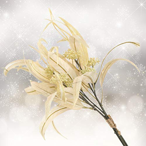 Fake Plant 1 Bundle Fake Eucalyptus Branch Decor Artificial Plants Ornament For Home Wedding Dorm Office (5Pcs/ Bundle, Beige) For Home/Wall/Room Decorations Home Decor #TOP2