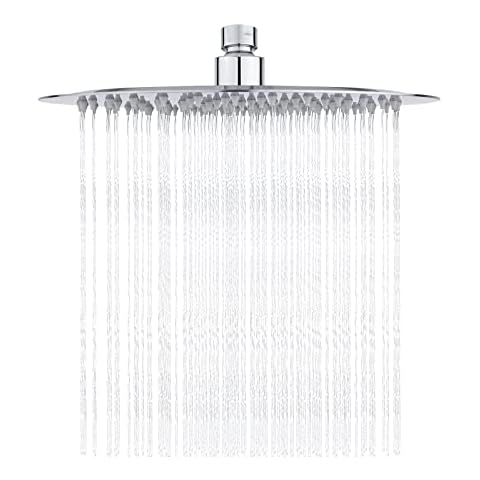 GRIFEMA 10 Inch Stainless Steel Rain Shower Head Cover