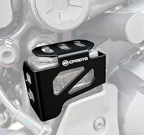TT719 Motorcycle Rear Brake Reservoir Guard Protector Cover Compatibile with CFMOTO Ibex 450/450SS/450NK/450CLC 2023 2024 2025 2026 Custom Design Aluminum Alloy CNC CFMOTO Ibex 450 Accessories