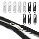 BHIPKOT Zipper Repair Kit - Pack of 10, Zipper Replacement for Suitcases, Boots, Jackets, Backpacks