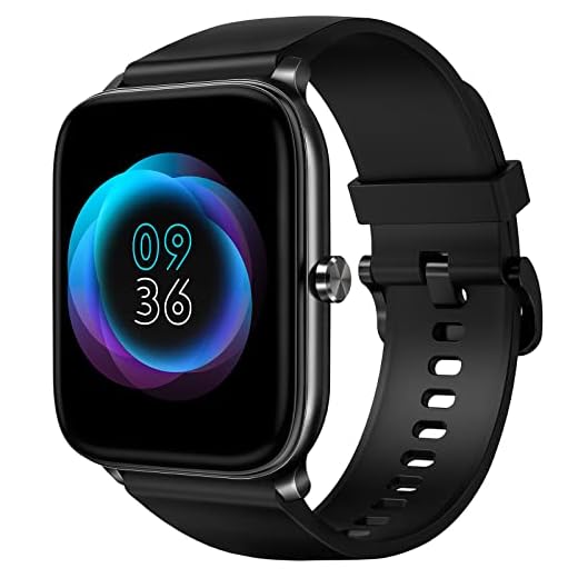 HAYLOU Relógio inteligente para telefones Android iOS, relógios inteligentes com tela sensível ao toque de 1,7 polegadas para homens e mulheres com 12 modos esportivos, rastreador