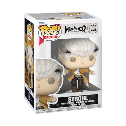 Funko Pop! Games: Metaphor Refantazio - Strohl - Figura de Vinilo Coleccionable - Idea de Regalo - Mercancía Oficial - Juguetes para niños y Adultos - Figura Modelo para coleccionistas y exhibición