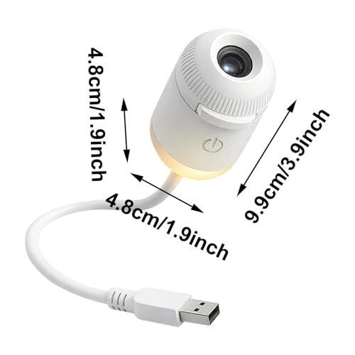 SDYIUXB 2-in-1 Galaxy Projector Night Light with 12 Films - Image 8