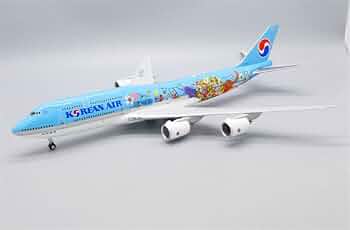 SQ Wings 1:200 大韓航空 B747-8I HL7630 SQ Wings 1:200 Korean Air Boeing B747-8 Diecast Aircraft Jet