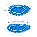 10pcs (5 Pairs) Mop Slippers Shoes Cover for Women Men Kids for Floor House Office Bathroom Kitchen Cleaning, Washable Reusable Microfiber Dust Mop Socks Foot Hair Cleaners Sweeping