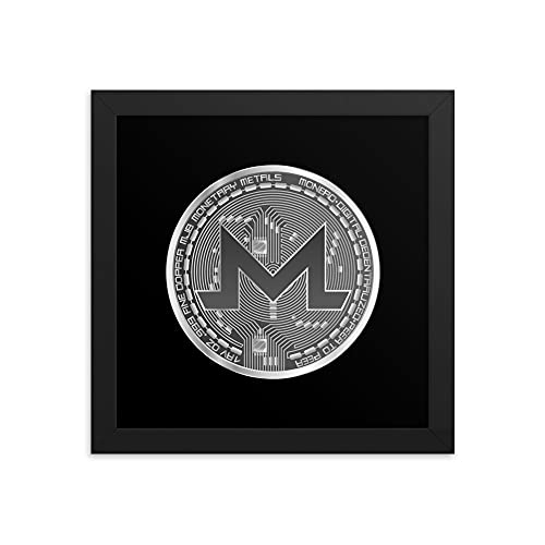 Poster Monero XMR encadré idée cadeau originale pour investisseur crypto