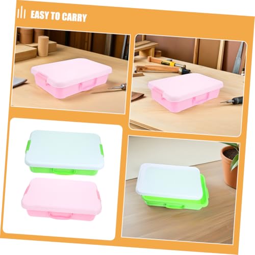 Sable abs et jouets propres grâce au bac à sable portable avec couvercle - 7