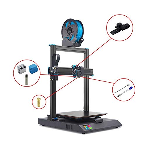 Lysee 3D Printer Parts & Accessories - Voor Sidewinder X1 Genius Vulkaan Nozzle Siliconen Mouw Keel Handvat Thermistor Verwarming Pijp Warmte Blok Kit - (Color: C)