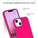 BENTOBEN Compatible with iPhone 14 Case, Soft Silicone Gel Rubber Bumper Microfiber Lining Hard Back Shockproof Protective Phone Cover for iPhone 14 6.1