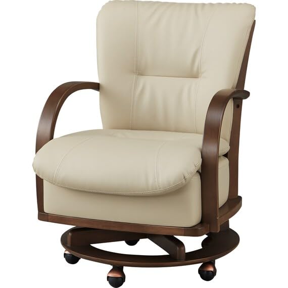 Amazon｜ニトリ(NITORI) 回転式 肘付きダイニングチェア PR301