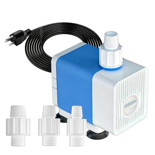 Image of 400GPH Water Fountain Pump 25W Pond Pumps Ultra-Quiet