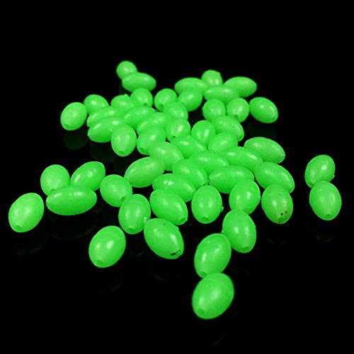 Quanjucheer - Esche con amo da pesca fluorescenti