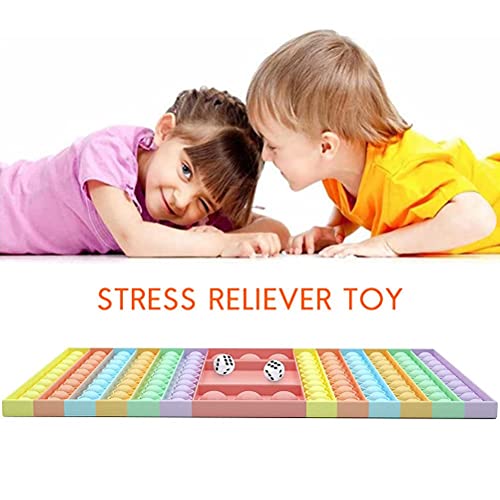 ICRPSTU Brinquedos sensoriais Pop de tamanho grande, brinquedos sensoriais de empurrar, brinquedo es