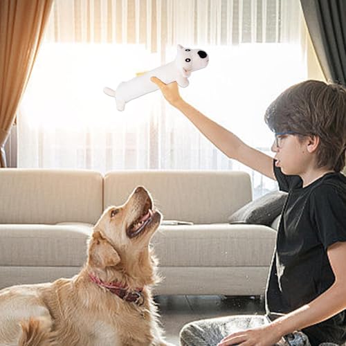 Weiches Hundespielzeug aus Stoff, quietschendes Kuchenzubehör, Spielzeug mit Geräuschen für Welpen und Haustiere, geeignet für Hunde aller Größen
