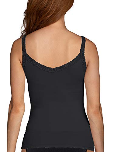 Vanity Fair Women's Perfect Lace Spincami Camisole 17166, Midnight Black, Extra Large - image 6