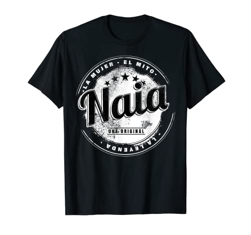 Naia la chica el mito la leyenda Naia nombre Camiseta