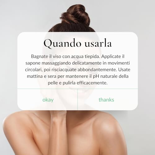 Pure Mineral - Sapone Viso Equilibrante Ph 5.5 - Detergente Delicato Con Vitamina E - Per Tutti I Tipi Di Pelle - Senza Siliconi, Solfati, Parabeni - 250Ml - 4