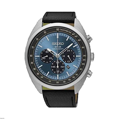 Seiko Solar Chronograph Blue Dial Men's Watch SSC625P1